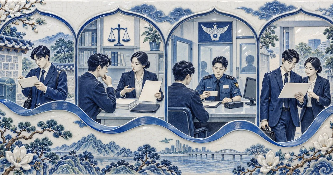성범죄 경찰조사는 어떤 순서로 진행되나요?