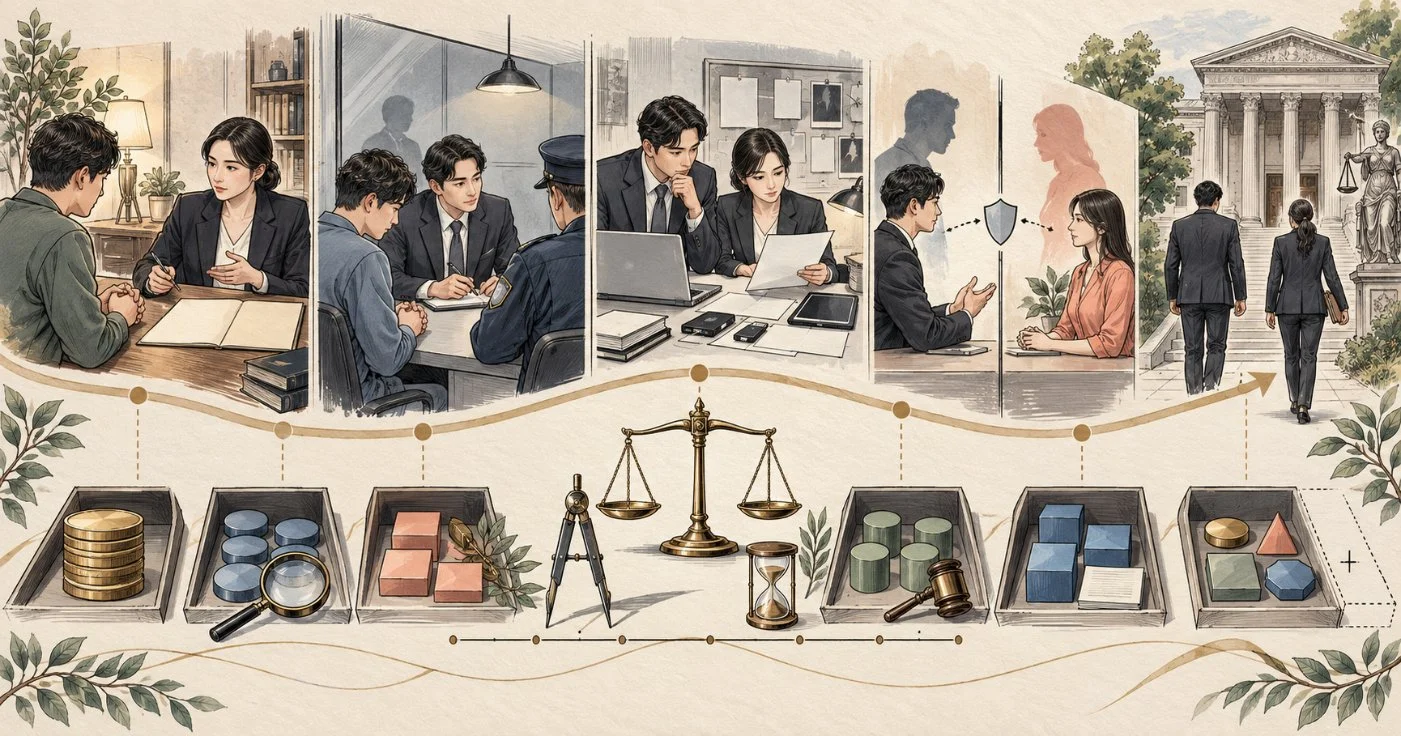 성범죄변호사 선임, 경찰 조사 동행과 합의 대행 등 비용 기준