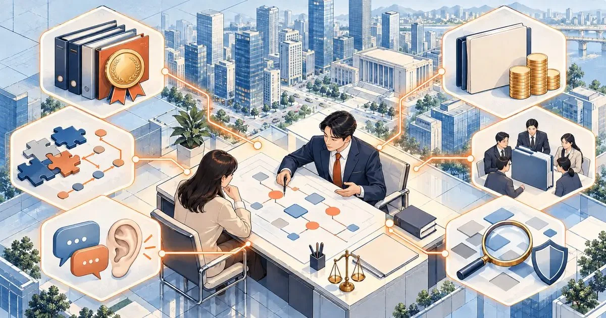 강남 변호사 선임 전 사건 맞춤형 확인사항 6가지